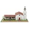 Wise Elk Mini Bricks Construction Set - Mission Santa Cruz, 1370 pcs